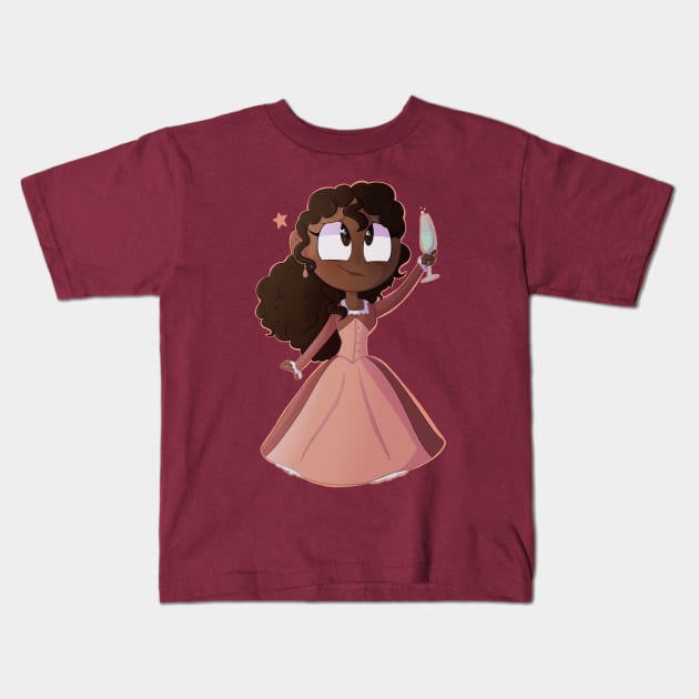 Angelica Schuyler Kids T-Shirt by SpookytheKitty2001